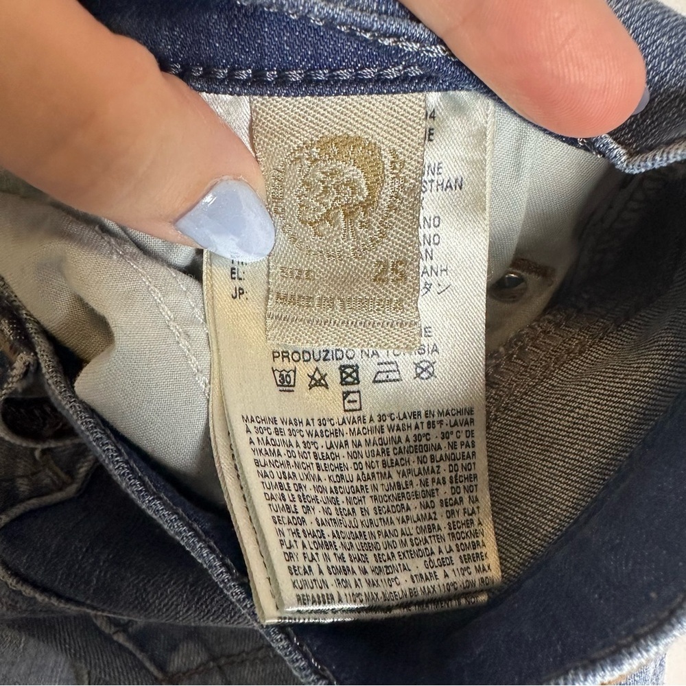 Diesel Grupee Blue Super Slim-Skinny Jeans Women’s W25 L32 Stretchy Low Waist - Picture 12 of 14